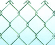 rete recinzione plastificata maglia sciolta